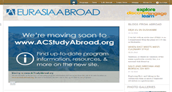 Desktop Screenshot of aceurasiaabroad.org